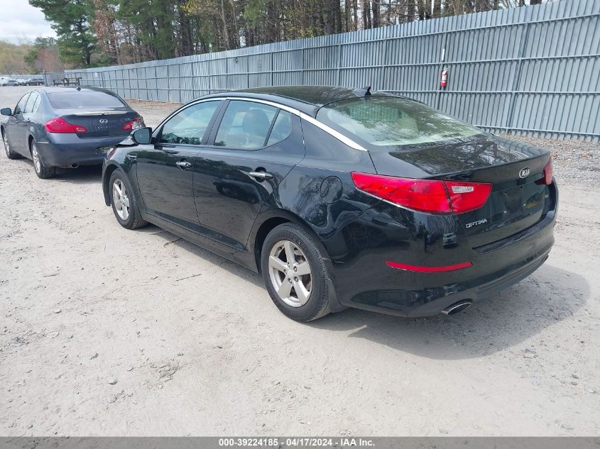 2015 Kia Optima Lx VIN: 5XXGM4A73FG508928 Lot: 45753594