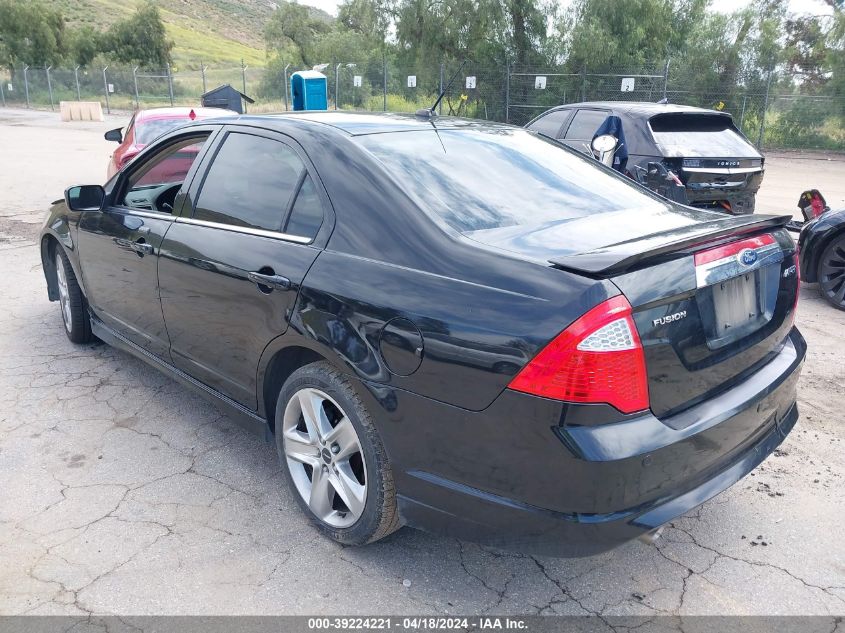 2010 Ford Fusion Sport VIN: 3FAHP0KC1AR355899 Lot: 39241631