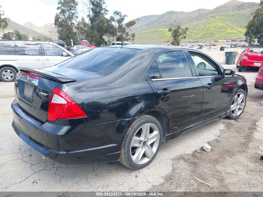 2010 Ford Fusion Sport VIN: 3FAHP0KC1AR355899 Lot: 39241631