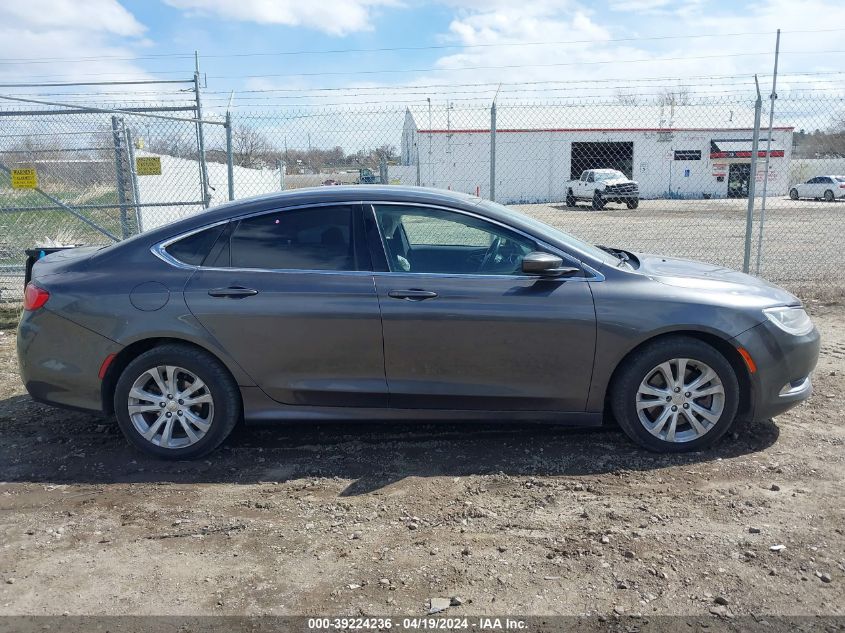 2016 Chrysler 200 Limited VIN: 1C3CCCAG7GN170133 Lot: 39224236