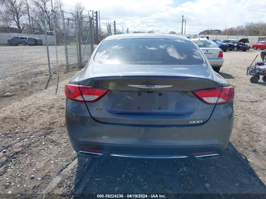 2016 Chrysler 200 Limited VIN: 1C3CCCAG7GN170133 Lot: 39224236