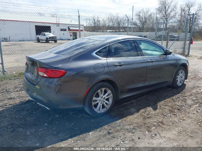 2016 Chrysler 200 Limited VIN: 1C3CCCAG7GN170133 Lot: 39224236