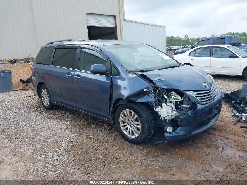 2015 Toyota Sienna Xle 8 Passenger VIN: 5TDYK3DC1FS594123 Lot: 39224247