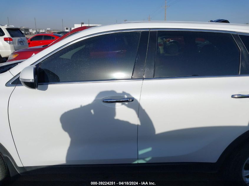 2019 Kia Sorento 2.4L Lx VIN: 5XYPG4A38KG567127 Lot: 39306024