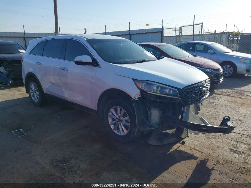 2019 Kia Sorento 2.4L Lx VIN: 5XYPG4A38KG567127 Lot: 39306024