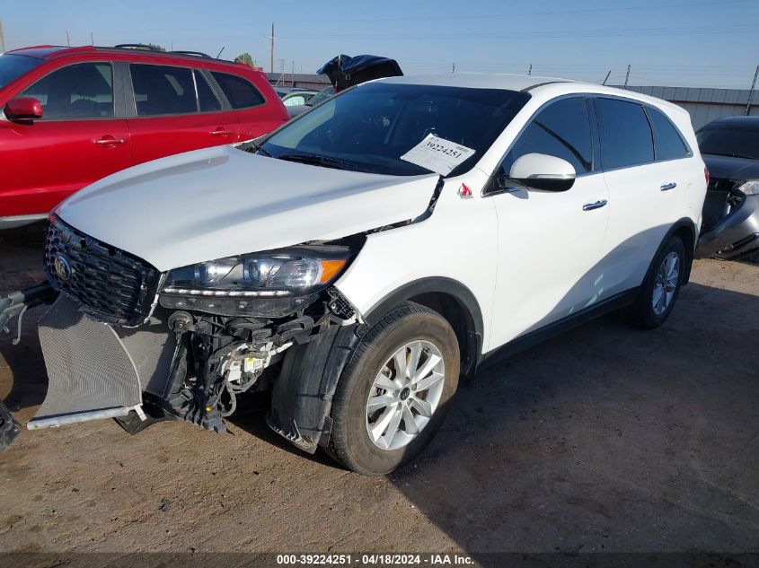 2019 Kia Sorento 2.4L Lx VIN: 5XYPG4A38KG567127 Lot: 39306024