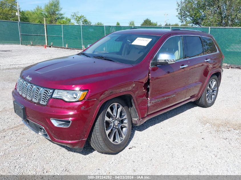 2017 Jeep Grand Cherokee Overland 4X4 VIN: 1C4RJFCG0HC808939 Lot: 39224252