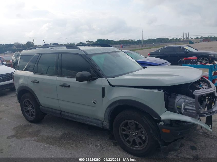 2023 Ford Bronco Sport Big Bend VIN: 3FMCR9B63PRD89165 Lot: 39224260