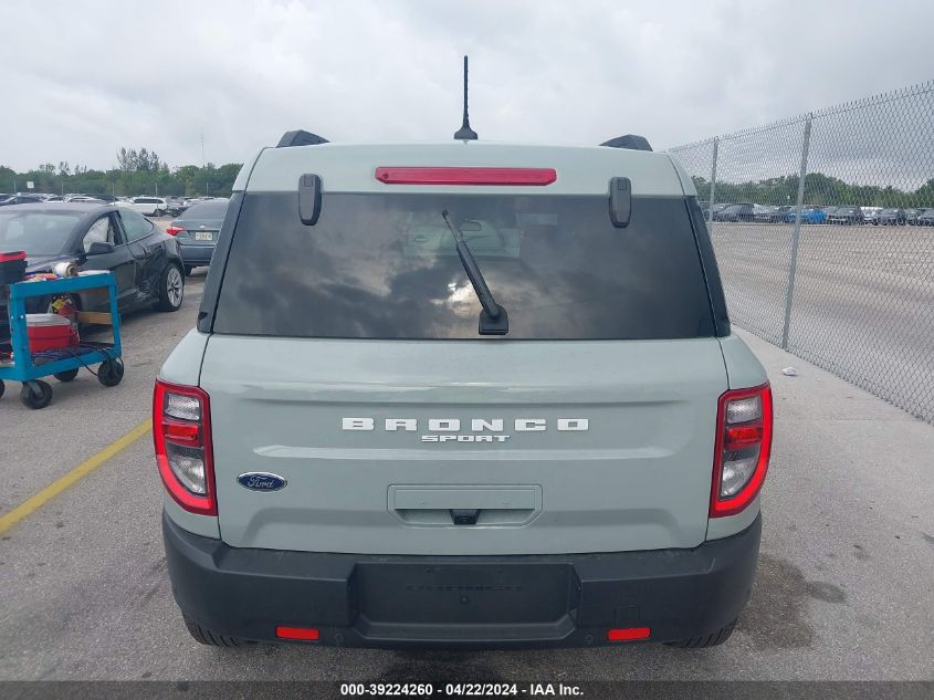 2023 Ford Bronco Sport Big Bend VIN: 3FMCR9B63PRD89165 Lot: 39224260