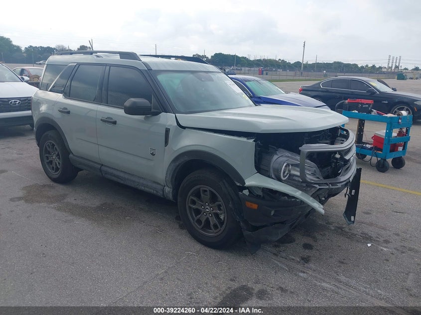 2023 Ford Bronco Sport Big Bend VIN: 3FMCR9B63PRD89165 Lot: 39224260