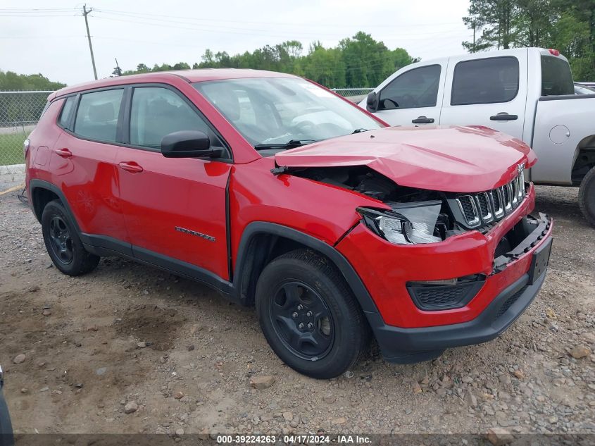 2018 JEEP COMPASS SPORT 4X4 - 3C4NJDAB8JT315420