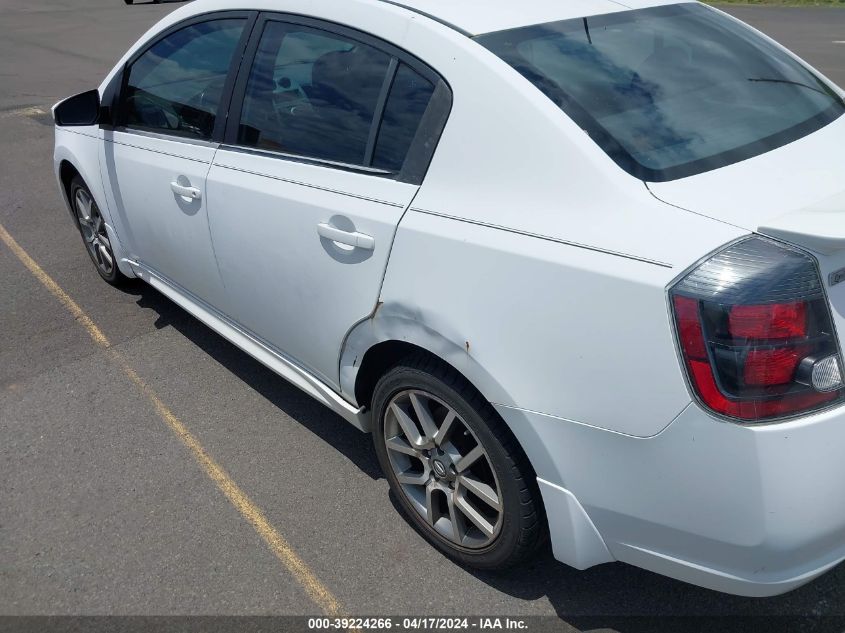 2008 Nissan Sentra Se-R VIN: 3N1BB61E58L723697 Lot: 39241650