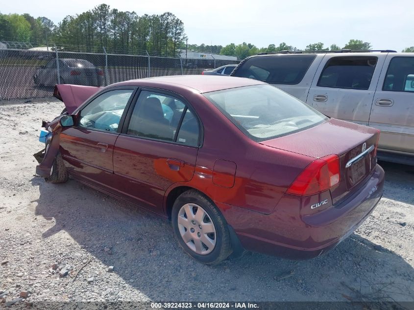 1HGES26792L044677 | 2002 HONDA CIVIC