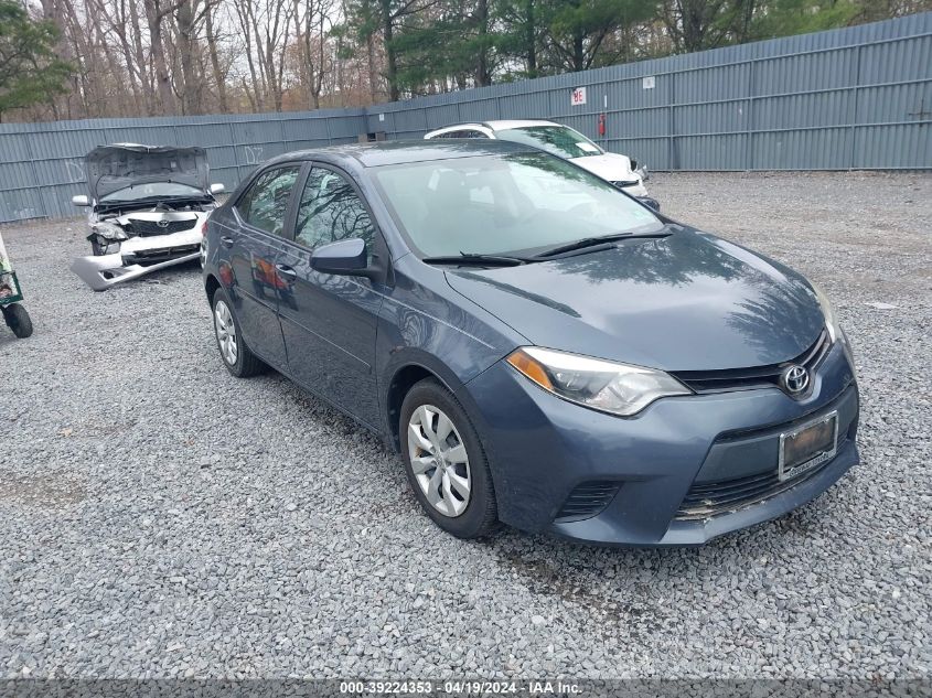 2014 Toyota Corolla Le VIN: 2T1BURHE2EC047464 Lot: 39224353