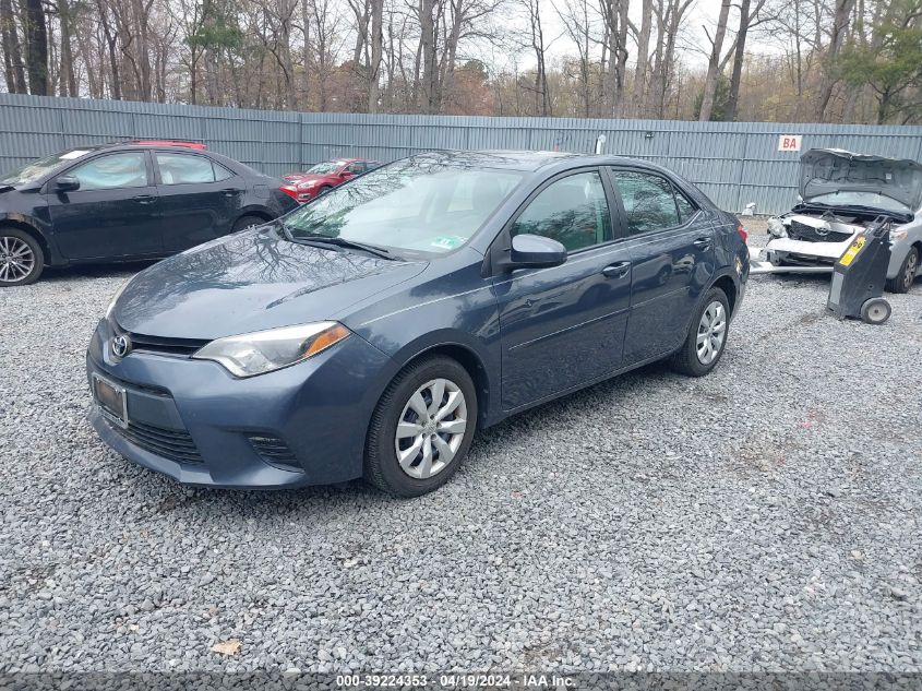 2014 Toyota Corolla Le VIN: 2T1BURHE2EC047464 Lot: 39224353