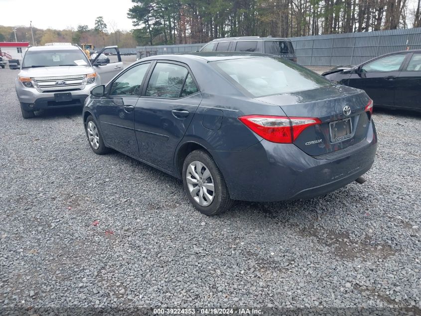 2014 Toyota Corolla Le VIN: 2T1BURHE2EC047464 Lot: 39224353