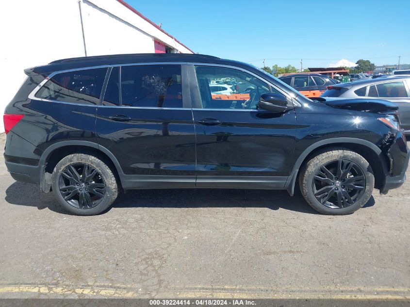 2021 Honda Pilot Awd Special Edition VIN: 5FNYF6H26MB041671 Lot: 39224414