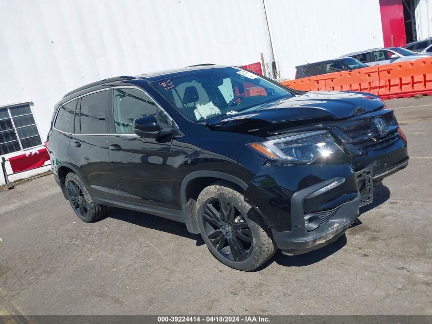 2021 Honda Pilot Awd Special Edition VIN: 5FNYF6H26MB041671 Lot: 39224414