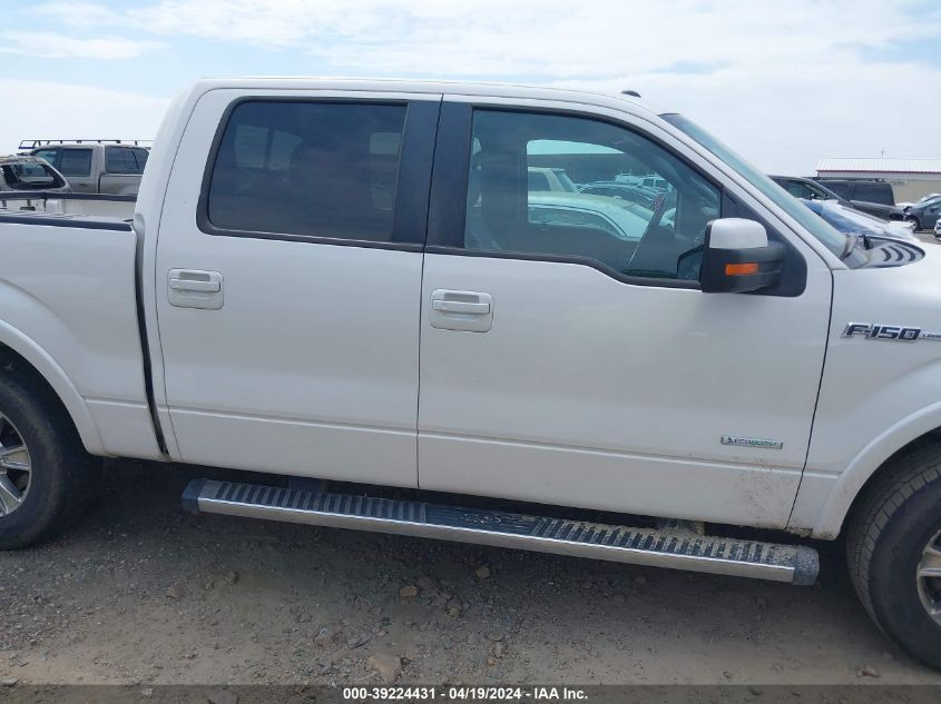 2013 Ford F-150 Lariat VIN: 1FTFW1ET7DFD64632 Lot: 39224431