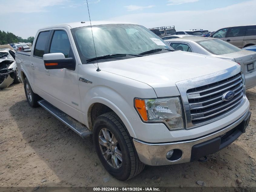2013 Ford F-150 Lariat VIN: 1FTFW1ET7DFD64632 Lot: 39224431