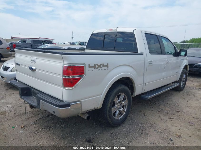 2013 Ford F-150 Lariat VIN: 1FTFW1ET7DFD64632 Lot: 39224431