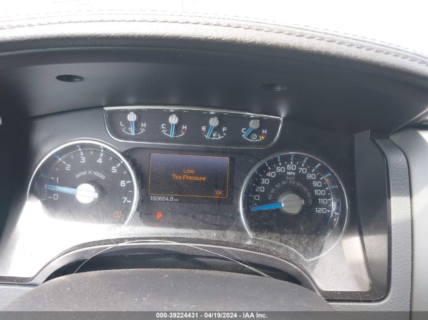 2013 Ford F-150 Lariat VIN: 1FTFW1ET7DFD64632 Lot: 39224431