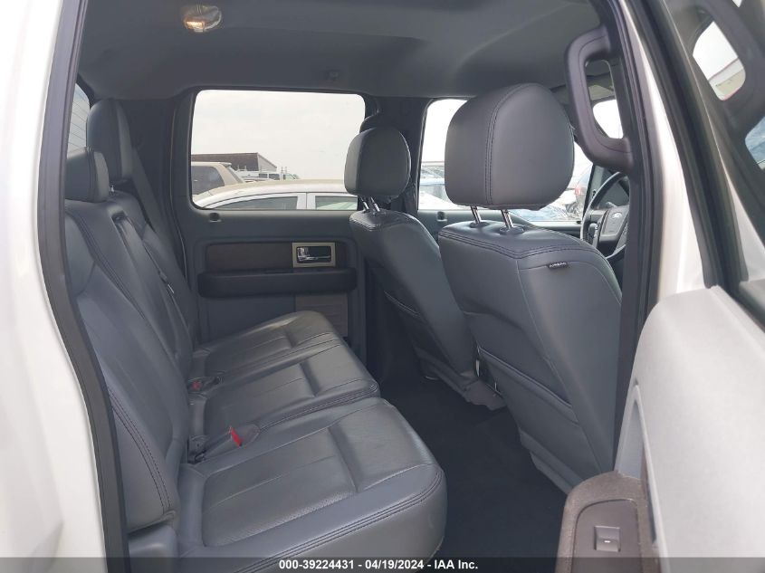 2013 Ford F-150 Lariat VIN: 1FTFW1ET7DFD64632 Lot: 39224431