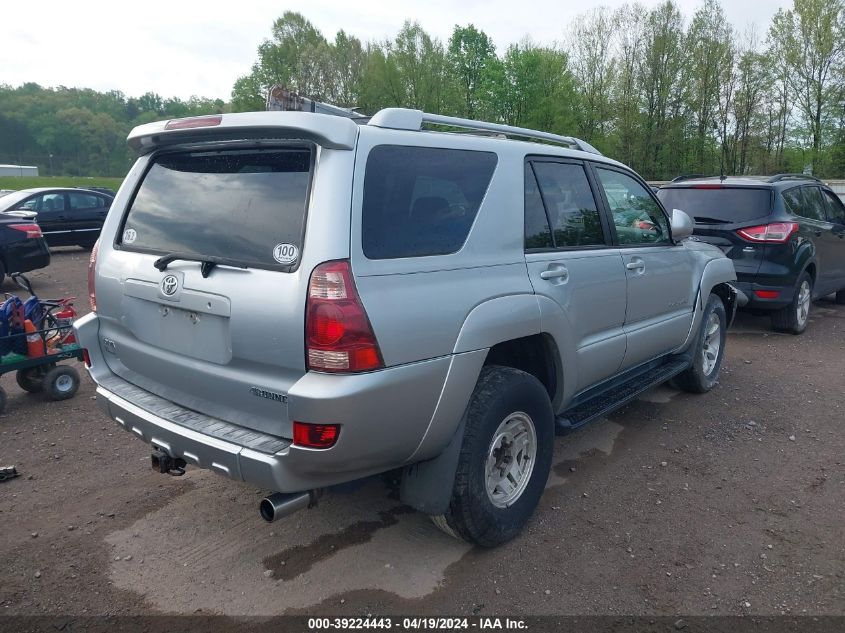 2004 Toyota 4Runner Sr5 Sport V6 VIN: JTEBU14R840052747 Lot: 39224443