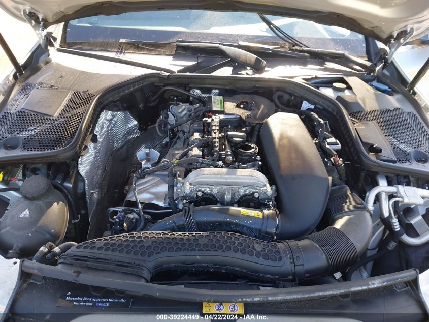 2019 Mercedes-Benz C 300 VIN: 55SWF8DB8KU289361 Lot: 39224449