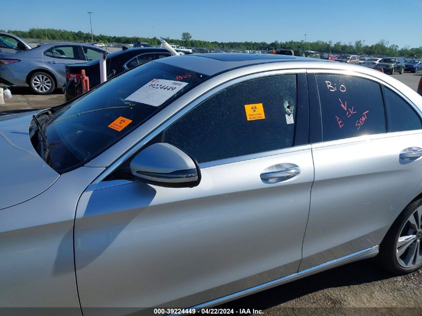 2019 Mercedes-Benz C 300 VIN: 55SWF8DB8KU289361 Lot: 39224449