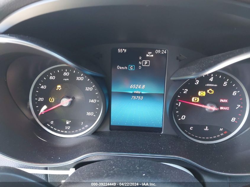 2019 Mercedes-Benz C 300 VIN: 55SWF8DB8KU289361 Lot: 39224449