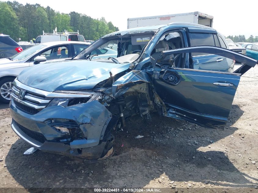 2018 Honda Pilot Touring VIN: 5FNYF6H98JB004694 Lot: 39224451