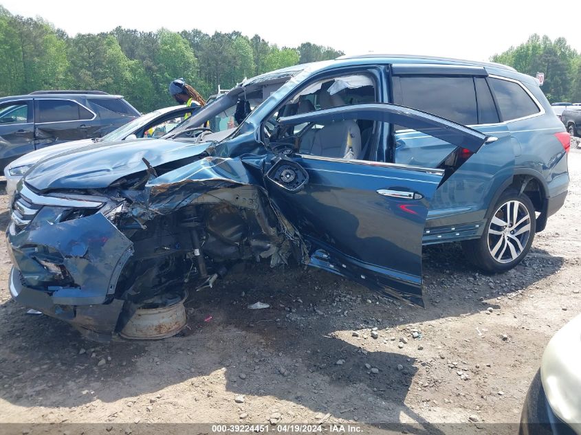 2018 Honda Pilot Touring VIN: 5FNYF6H98JB004694 Lot: 39224451