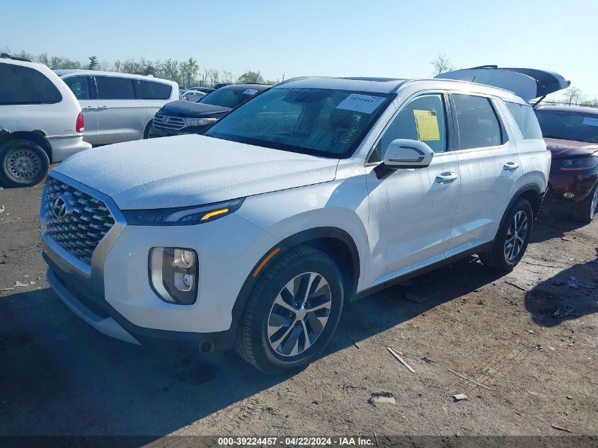 2020 Hyundai Palisade Sel VIN: KM8R24HE7LU092659 Lot: 39224457