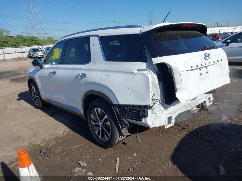 2020 Hyundai Palisade Sel VIN: KM8R24HE7LU092659 Lot: 39224457