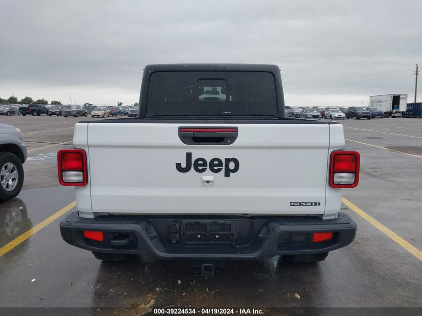 VIN 1C6HJTAGXLL116085 2020 JEEP GLADIATOR SPORT S 4X4