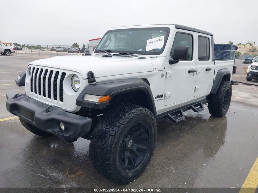 VIN 1C6HJTAGXLL116085 2020 JEEP GLADIATOR SPORT S 4X4