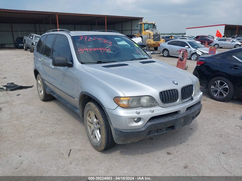 2005 BMW X5 3.0I VIN: 5UXFA13565LY16509 Lot: 39224583