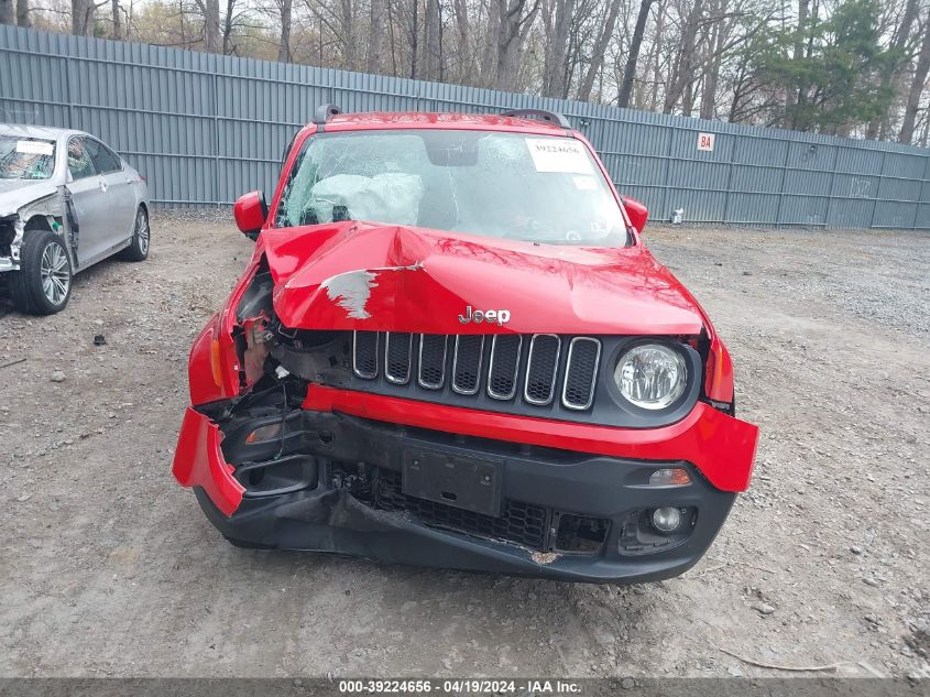 2015 Jeep Renegade Latitude VIN: ZACCJBBT0FPB59711 Lot: 39224656