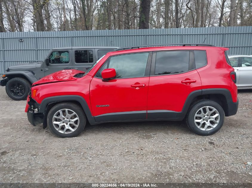 2015 Jeep Renegade Latitude VIN: ZACCJBBT0FPB59711 Lot: 39224656