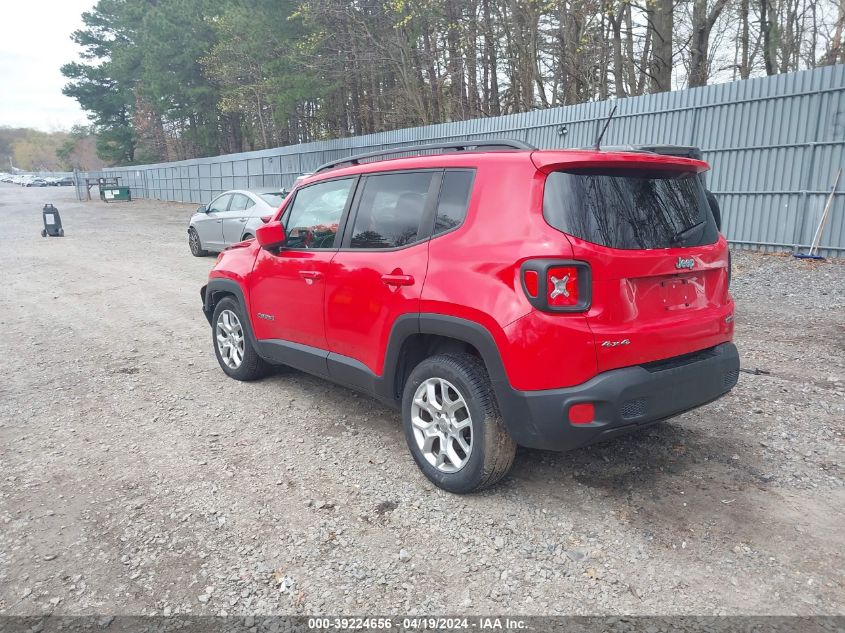 2015 Jeep Renegade Latitude VIN: ZACCJBBT0FPB59711 Lot: 39224656