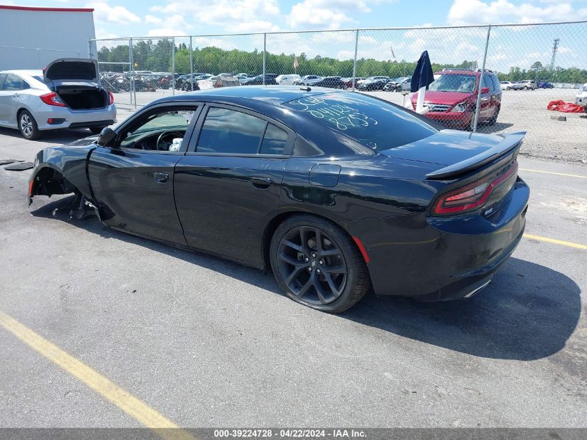 2021 Dodge Charger Sxt Rwd VIN: 2C3CDXBG0MH618753 Lot: 39224728