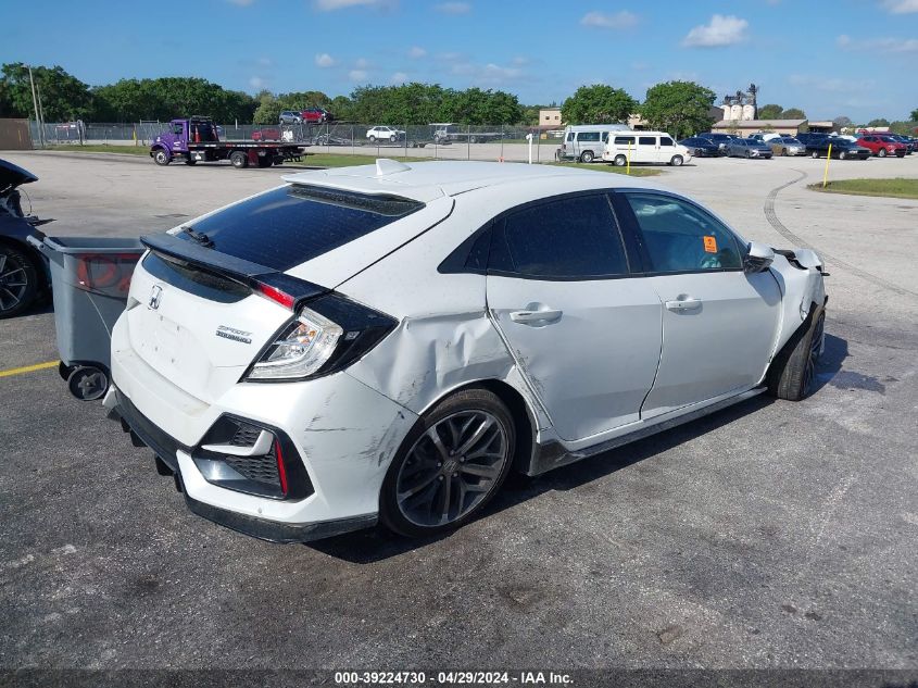 2021 Honda Civic Sport Touring VIN: SHHFK7H9XMU206643 Lot: 39224730