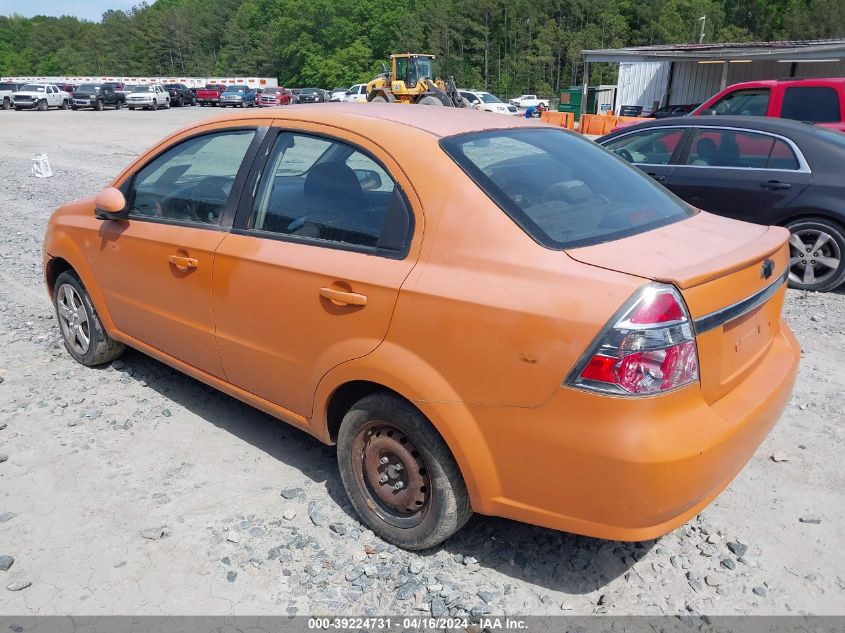 KL1TG5DE5BB226822 | 2011 CHEVROLET AVEO