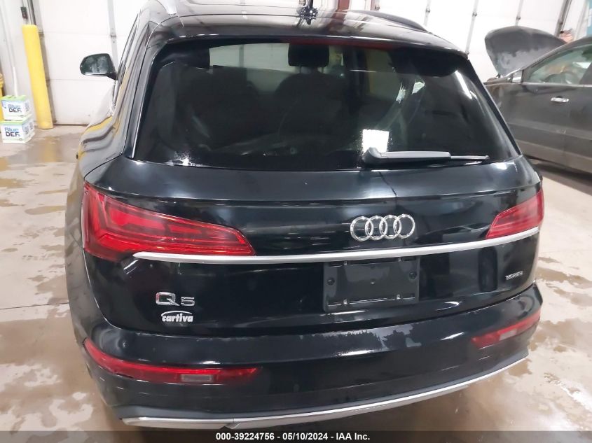 2021 Audi Q5 Premium Plus 45 Tfsi Quattro S Tronic VIN: WA1BAAFY1M2016561 Lot: 39224756