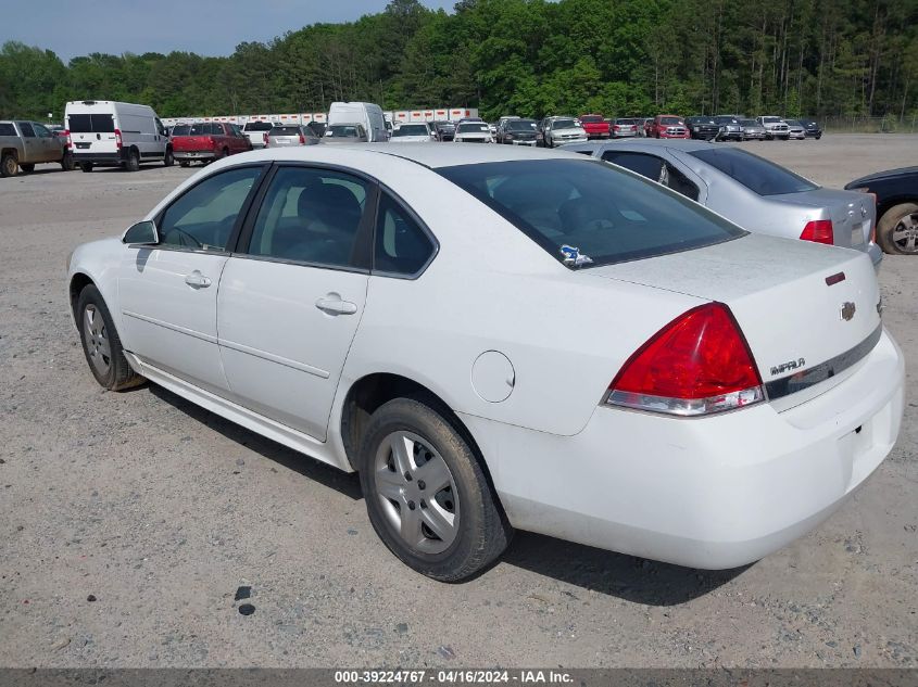 2G1WF5EK5B1230424 | 2011 CHEVROLET IMPALA