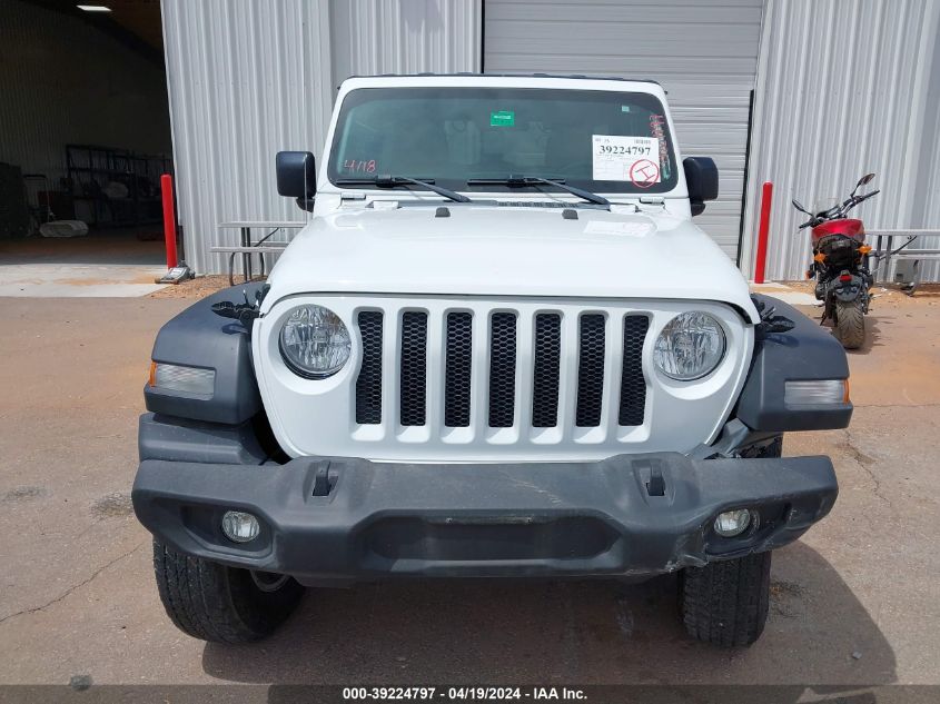 2018 Jeep Wrangler Unlimited Sport S 4X4 VIN: 1C4HJXDG9JW178391 Lot: 39224797