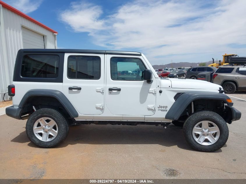 2018 Jeep Wrangler Unlimited Sport S 4X4 VIN: 1C4HJXDG9JW178391 Lot: 39224797