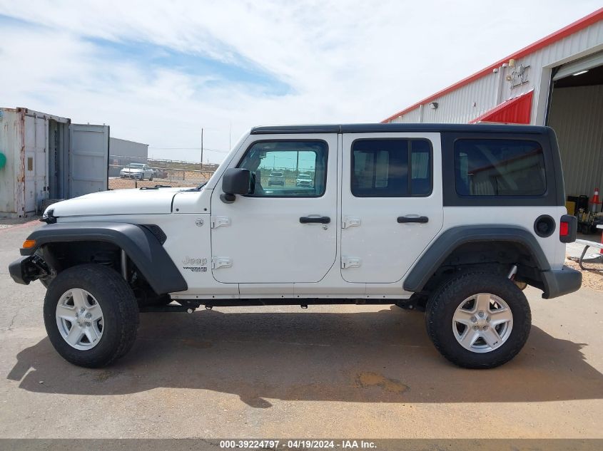 2018 Jeep Wrangler Unlimited Sport S 4X4 VIN: 1C4HJXDG9JW178391 Lot: 39224797