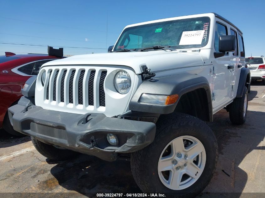 2018 Jeep Wrangler Unlimited Sport S 4X4 VIN: 1C4HJXDG9JW178391 Lot: 39224797